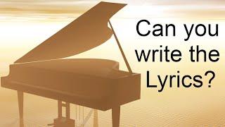 Songwriters Backing Track (Piano Song 53)