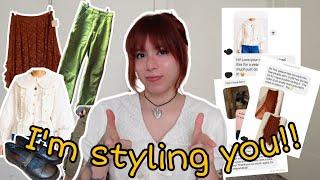 Solving your fashion DILEMMAS | Styling my subscribers 