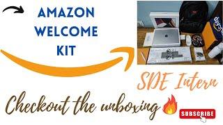 Amazon SDE intern welcome kit 2023| #amazon #welcomekit #sde