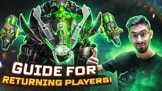 Tips & Tricks For Returning Players | War Robots Guide & Tutorial - Special Video