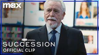 Logan Roy Gives The ATN Staff A Pep Talk | Succession | Max