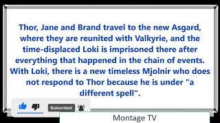 Thor 4 Love and Thunder leak scenerio ️SPOİLER️