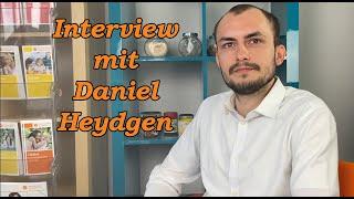 Daniel Heydgen im Interview mit der DZG