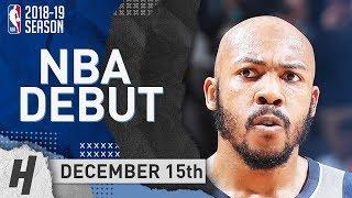 Jevon Carter Defense vs Harden & Chris Paul - Grizzlies vs Rockets 2018.12.15 - NBA DEBUT!