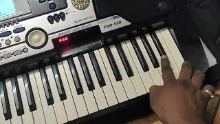 Yamaha PSR 550 touch operating