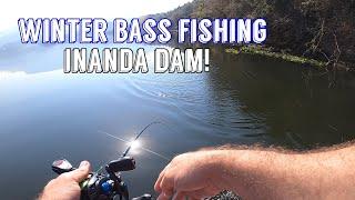 Bass Fishing Inanda Dam in Winter for Stubborn Lethargic Bass