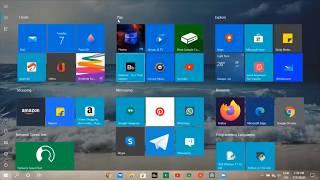 How to turn Start Menu into the fullscreen Start Screen in Windows 10 without activating it