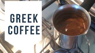 How to make Greek coffee