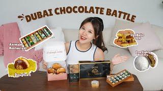 Kenapa brand indo selalu ngedupe produk?  tapi enak sihh. Dubai choco battle: mochi, donut, coklat!