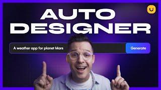 Is this the end of UI/UX Designers? | Auto Designer by uizard