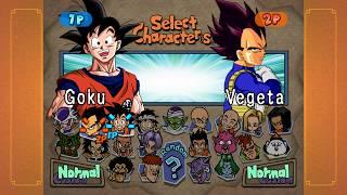 Dragon Ball Z: Budokai HD (2012) 2-Player Local Multiplayer PS3 Gameplay