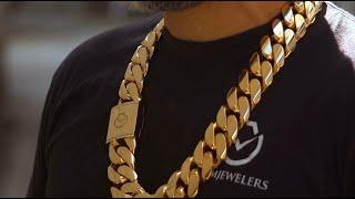 Как делают золотые кубинские цепочки /Gold Cuban chains | Как это делается