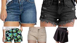 Different types of shorts for girls with name || The Girl Blog