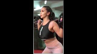 KEPOIN KAK SIVA APRILLIA SAAT NGEGYM