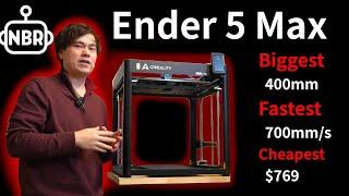 Ender 5 Max First Look - Bigger, Faster, Cheaper