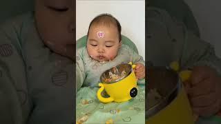 Baby eating food  #shorts #viral #trending #cute #baby