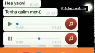 18+/ Whatsapp Ses Yazisi ; Adə D...ğun Yansın )))