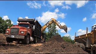 The Big Haul, Moving dirt with three trucks