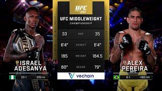 Israel Adesanya x Alex "Poatan" Pereira 1 | LUTA COMPLETA | UFC 313