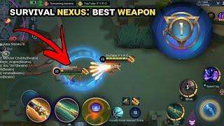 SURVIVAL NEXUS: RANK 1 STRATEGY | FULL GAMEPLAY | Mobile Legends: Bang Bang