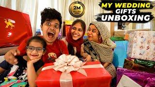 Wedding Gifts Unboxing With Family ️ - Irfan's View