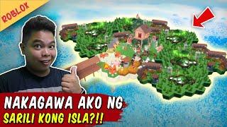 Gumawa Ako ng Malaking Isla - Desert Island Survival Roblox