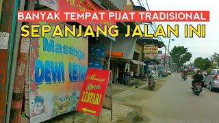 Tempat pijat tradisional banyak ditemukan dalam perjalanan dari jalan majapahit.