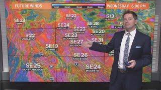 Northern California winter storm: Damaging winds, heavy rain expected Wednesday