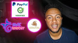 How to Create PayPal Account in Ethiopia and Withdraw 2024