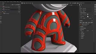 How to use Modern Pattern in Zbrush and Substance Painter