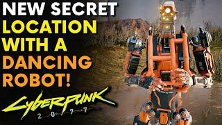 Cyberpunk 2077 - Secret Location with a Dancing Robot!