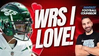 3 MUST HAVE Fantasy Football WRs I love for 2024!