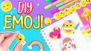 3 IDEAS DIY de EMOJIS   ¡MANUALIDADES Re FÁCILES! ft. Dany Martines  Craftingeek