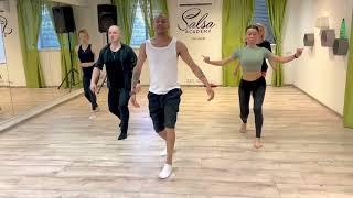 Salsa bodymovement with Lieb J at Tallinn Salsa Academy