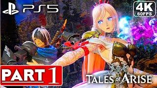 TALES OF ARISE PS5 Gameplay Walkthrough Part 1 [4K 60FPS] - No Commentary (FULL GAME)