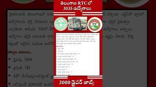 ts rtc jobs 2024#tsrtc #ytshorts