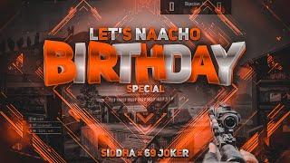 Birthday Special : Lets Naacho Fastest Pubg Beat Sync | Collab with 69 Joker | #siddhagaming