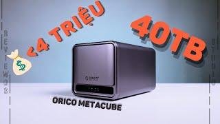NAS giá rẻ từ ORICO: 2 khay ổ cứng, hỗ trợ 40TB, giá chưa tới 4 TRIỆU