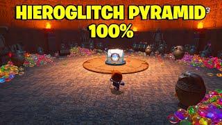 Hieroglitch Pyramid - Astro Bot - 100% Walkthrough (All Bots, Puzzles and Secret Level)