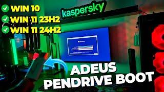 COMO FORMATAR O PC E INSTALAR QUALQUER VERSÃO DO WINDOWS SEM PEN DRIVE ATUALIZADO 2024!