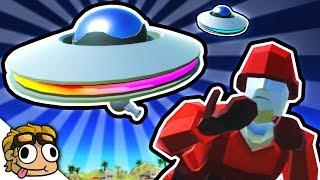 UFO ALIEN INVASION UPDATE! | Ravenfield Weapon and Vehicle Mod Beta Gameplay