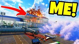 Airport vs TSUNAMI WAVE Realistic Destruction! Teardown