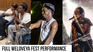 Watch The Moment Rema, Shallipopi, Odumodublvck And Seyi Vibez Amazing Performance In Cotonu