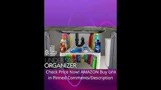 Under bathroom sink storage under vanity storage cleaning supply storage sink shelf I ideas 2021 I