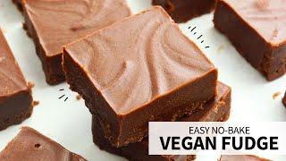 Vegan Fudge (Freezer Recipe!)