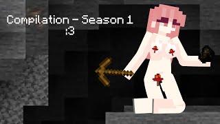 Compilation - Season 1  | Minecraft giantess Animation