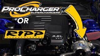 V6 Procharger or Ripp Supercharger For Your V6 Pentastar | Choose One!