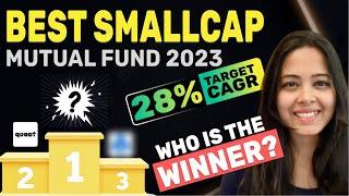 Best Small Cap Mutual Funds 2023 - Comparison Quant, Nippon India Small Cap, Axis, SBI | Long Term