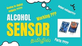 MQ3 Alcohol sensor| Full testing| output volts ???|in Thamizh|