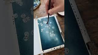 Learn How To Sketch & Paint Bokeh Winter Berries | Mini Watercolor Tutorial with Sarah Cray